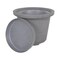 Vestil INDUSTRIAL PLANTER, GRANITE GRAY OG-IP-65-GGY - alternate 2